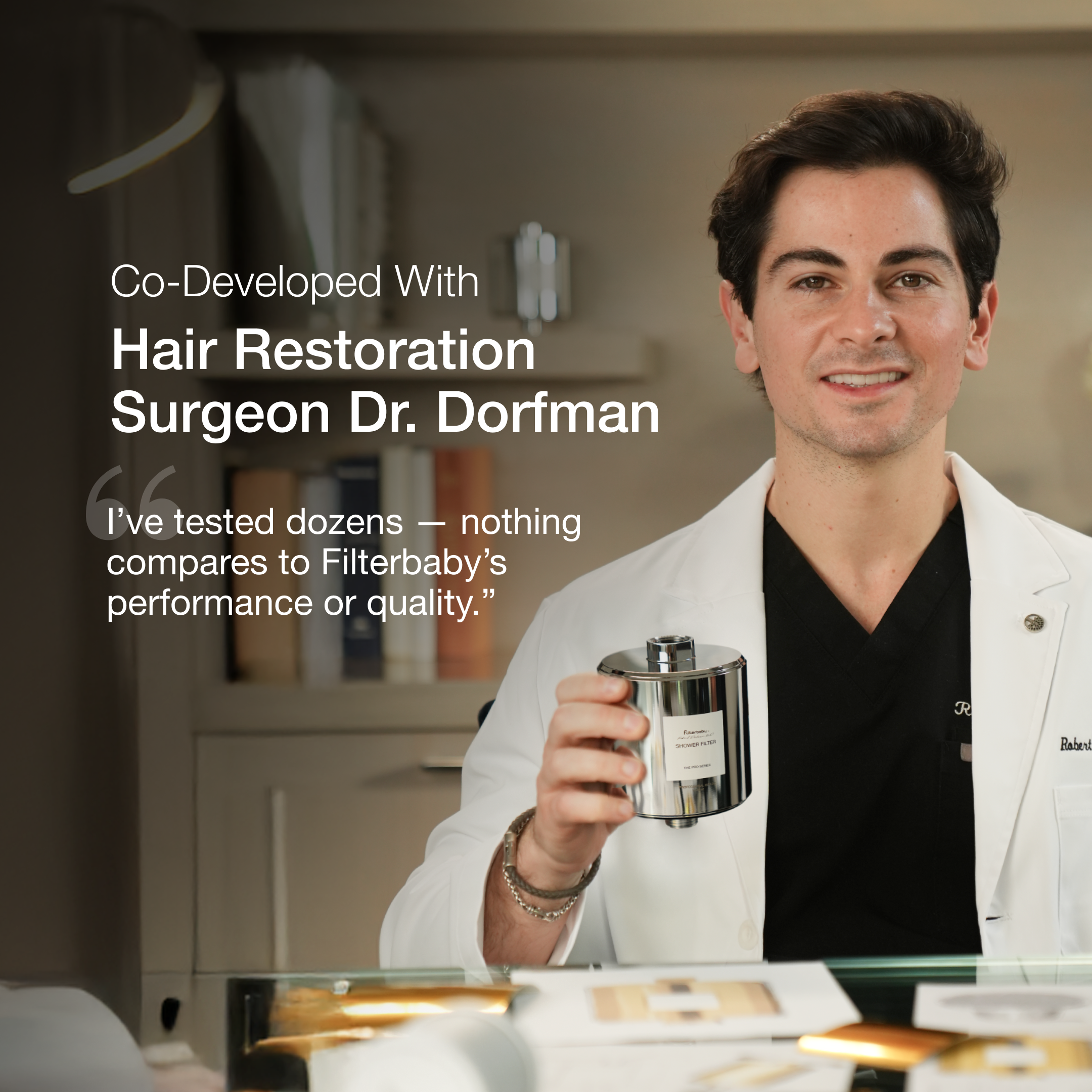 Dr. Dorfman authority endorsement ad